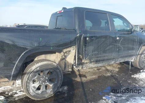 2025 Ram 1500 Big Horn 4X4 5'7 Box from USA, damaged, VIN 1C6RRFFG2SN538233